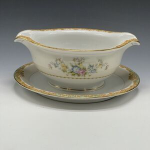 Damars DM‎ Tajimi OCCUPIED Japen 1940's Gravy Sauce Attached Underplate